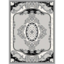 MELODIE 8661C (Rectangular, 190X275, GRIS CLAIRE_GRIS CLAIRE)
