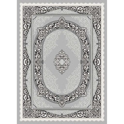 ميلودي 8905C (مستطيل, 190X275, رمادي فاتح/ رمادي فاتح)
