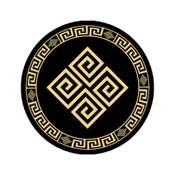RUBIS 1724A (Round, 180X180, MULTI COULEURS, Lamination)