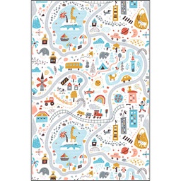 RUBIS 1804A (Rectangular, 120X160, MULTI COULEURS, Lamination)