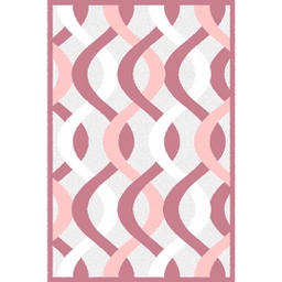 CIRTA 93380 (Rectangulaire, 180X270, BOIS DE ROSE)
