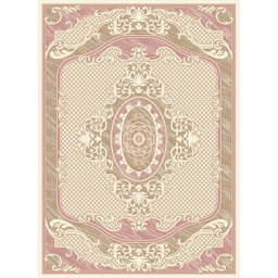 MELODIE 8661G (Rectangular, 190X275, BLANC CASSE_IVOIRE)
