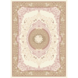 MELODIE 8904G (Rectangular, 190X275, BLANC CASSE_IVOIRE)