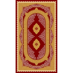 MELODIE 8905E (Rectangular, 190X350, BORDEAUX_CREME)