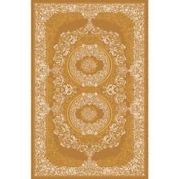 MELODIE 8904A (Rectangular, 190X350, MARRON MIEL_CREME)