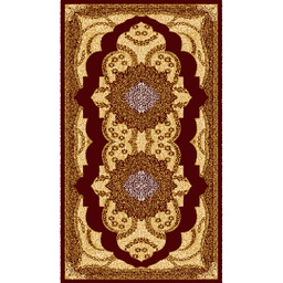 ميلودي 8903A (مستطيل, 190X350, لون الشوكلاطة البنية / قشدي)