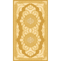 ميلودي 8903A (مستطيل, 190X350, بني عسلي / قشدي)