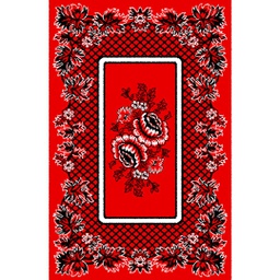 RELAX 7647K (Rectangulaire, 240X400, ROUGE)