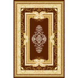 MELODIE 91131 (Rectangulaire, 190X275, MARRON CHOCO_CREME)