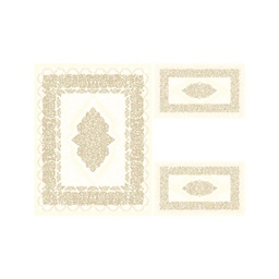 MERSIN 94800 (Rectangulaire, ( T 100X130 + 2T 60X100 ), BEIGE)