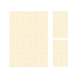ANKARA 98471 (Rectangular, ( T 160X220 + 2T 60X110 ), CREME)