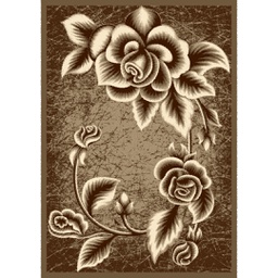 NOUR 60770 (Rectangulaire, 165X230, BRUN PALE)