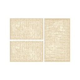 ANKARA 98461 (Rectangular, ( T 80X130 + 2T 65X100 ), BEIGE)
