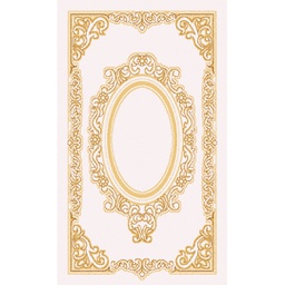 ISHRAK 97540 (Rectangular, 66X110, BLANC CASSE)