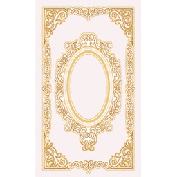 ISHRAK 97541 (Rectangular, 66X110, BLANC CASSE)