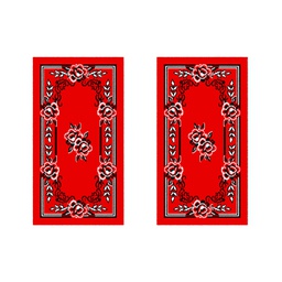 RELAX 2005K (Rectangular, 60X220, ROUGE)