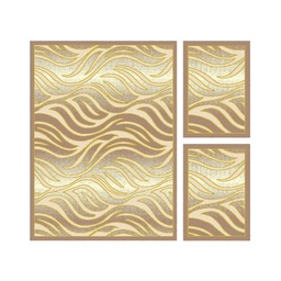 BRAGA 98720 (Rectangular, ( T 160X220 + 2T 60X110 ), MARRON BRONZE)