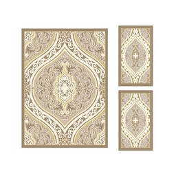 BRAGA 95650 (Rectangular, ( T 160X220 + 2T 60X110 ), MARRON BRONZE)