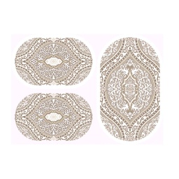 BRAGA 95650 (Ovale, ( O 80X130 + 2O 65X100 ), BLANC)