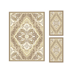 BRAGA 95660 (Rectangular, ( T 160X220 + 2T 60X110 ), MARRON BRONZE)