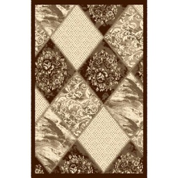 NOUR 98109 (Rectangulaire, 200X150, MARRON CAFE)
