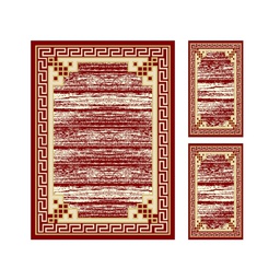 براغا 98730 (مستطيل, ( T 160X220 + 2T 60X110 ), أحمر عنابي)