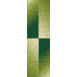 ضحى 90250 (أسطوانة, 100X400, أخضر)