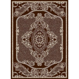 MELODIE 8661D (Rectangulaire, 190X275, MARRON CAFE_IVOIRE)