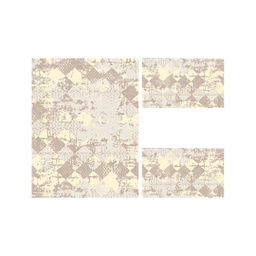 DUBAI 97411 (Rectangulaire, ( T 100X130 + 2T 60X100 ), MARRON BRONZE)