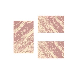 DUBAI 9458L (Rectangular, ( T 80X130 + 2T 65X100 ), BOIS DE ROSE)