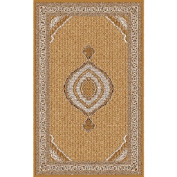NOUR 58473 (Rectangulaire, 250X400, MARRON MIEL)