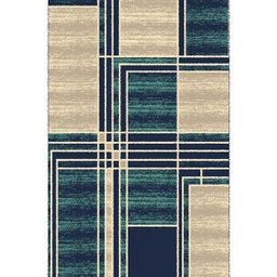 DOHA 84990 (Rectangular, 300X400, BLEU NUIT)