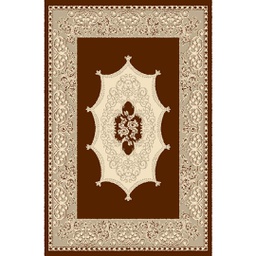 DOHA 98840 (Rectangulaire, 200X300, MARRON BORDEAUX)