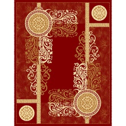 NOUR 53920 (Rectangular, 300X400, BORDEAUX)