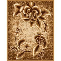 NOUR 60770 (Rectangulaire, 300X400, MARRON MIEL)