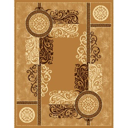 NOUR 53920 (Rectangulaire, 300X400, MARRON MIEL)