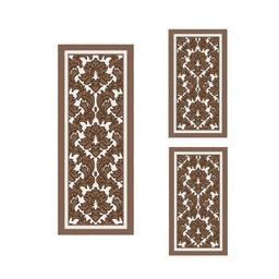 CIRTA 93220 (Rectangulaire, ( T 60X150 + 2T 60X110 ), BRONZE FONCE)