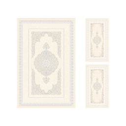 مدريد 92930 (مستطيل, ( T 150X230 + 2T 60X115 ), قشدي)