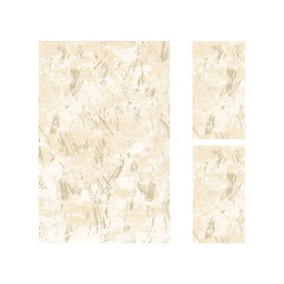 MADRID 93110 (Rectangulaire, ( T 150X230 + 2T 60X115 ), CREME SHRINK_BEIGE)