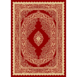 MELODIE 89054 (Rectangulaire, 165X230, BORDEAUX_CREME)