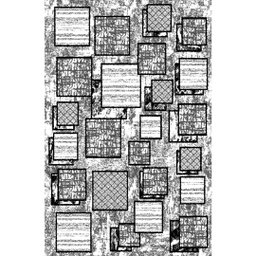 NOUR 9655L (Rectangulaire, 200X275, BLANC CASSE)