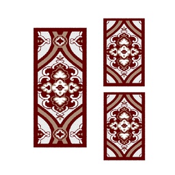 CIRTA 92560 (Rectangulaire, ( T 60X150 + 2T 60X110 ), BORDEAUX)