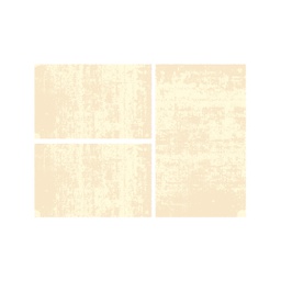 DUBAI 9248L (Rectangulaire, ( T 80X130 + 2T 65X100 ), CREME)
