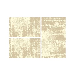 DUBAI 9248L (Rectangulaire, ( T 80X130 + 2T 65X100 ), IVOIRE)