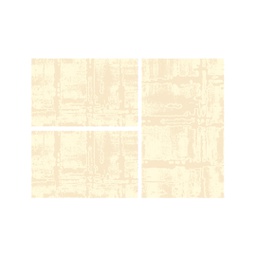 DUBAI 9459L (Rectangulaire, ( T 80X130 + 2T 65X100 ), CREME)