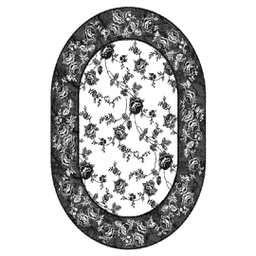 نور 5937L (بيضوي, 200X150, أبيض فاتح)