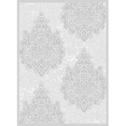 SHIRAZ 9220A (Rectangulaire, 200X275, GRIS CLAIRE)