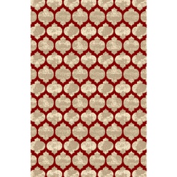 NOUR 96193 (Rectangular, 160X230, BORDEAUX)