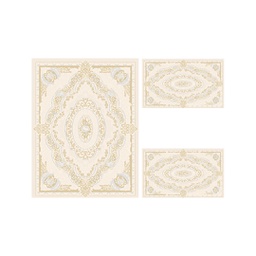 MADRID 93670 (Rectangulaire, ( T 100X130 + 2T 60X100 ), CREME SHRINK_BEIGE)