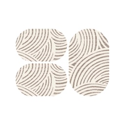 PALACE 98360 (Oval, ( O 80X130 + 2O 65X100 ), IVOIRE)